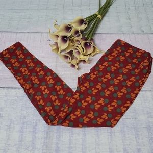 LuLaRoe OS Floral Like Print Leggings
